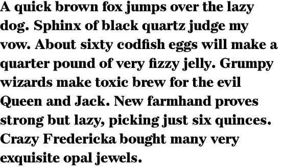 Escrow Text Black OT