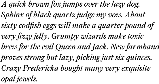 Farnham Text Italic OT