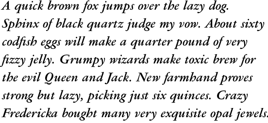 Garamond Text Bold Italic OT