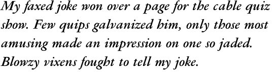 Garamond Text Bold Italic OT