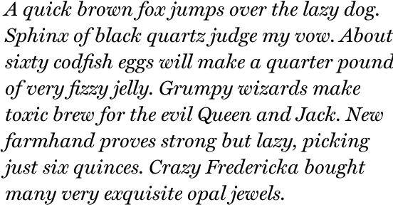Miller Text Italic OT