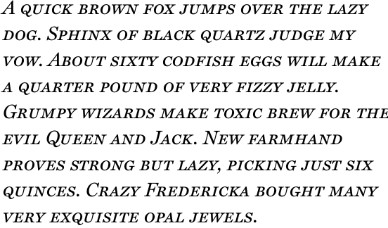 Miller Text Italic SC OT