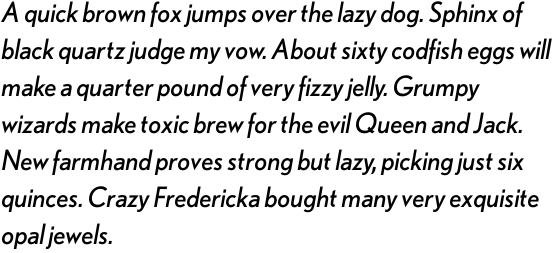 Nobel Regular Italic OT