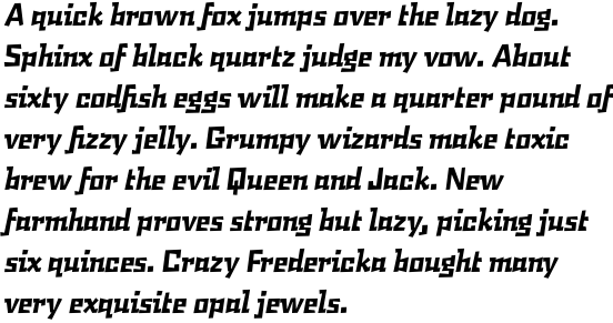 Occupant Gothic Bold Italic OT