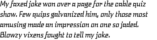 Occupant Gothic Italic OT