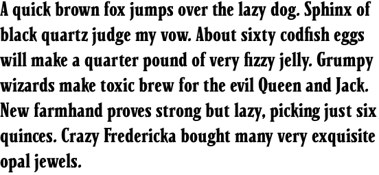 Parkinson Condensed Bold OT