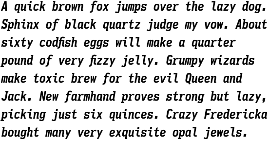 Pennsylvania Bold Italic OT