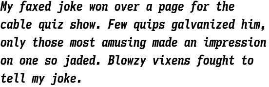 Pennsylvania Bold Italic OT