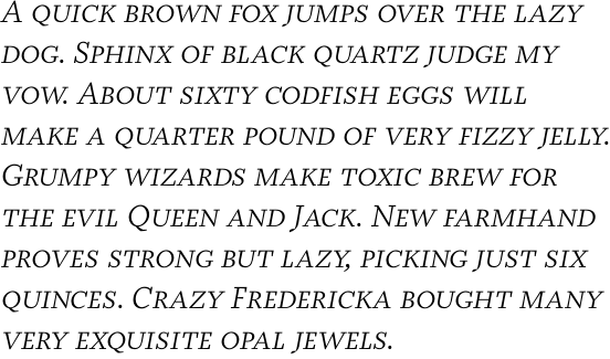 Prensa Light Italic SC OT
