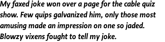 Productus Semi Bold Italic OT