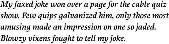 Proforma Semi Bold Italic OT