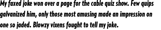 Relay Compressed Black Italic OT