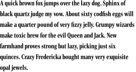 Rocky Extra Condensed Bold OT