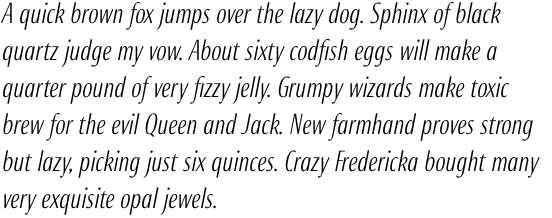Bureau Roxy Light Italic OT