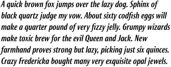 Bureau Roxy Medium Italic OT