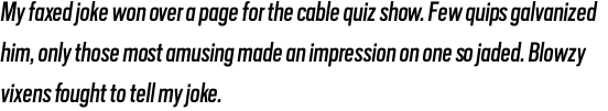 Scout Condensed Regular Italic OT