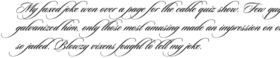 Sloop Script Medium Three OT