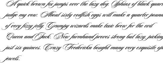 Sloop Script Medium Two OT