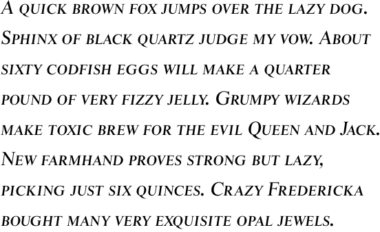Starling Italic SC OT