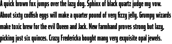 Tasse Condensed Bold OT
