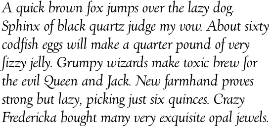 Village Italic OT