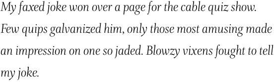 Whitman Display Light Italic OT
