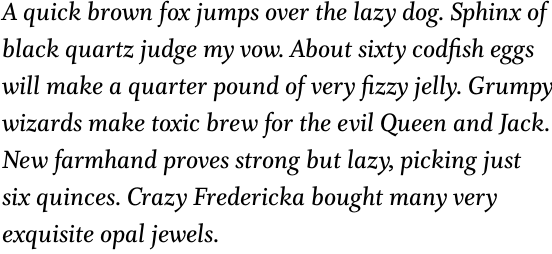 Whitman Semi Bold Italic OsF OT
