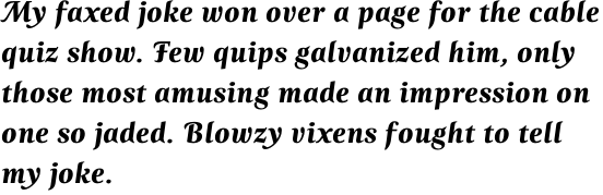 Zingha Bold Italic Swash OT
