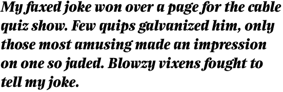 Zocalo Banner Bold Italic OT
