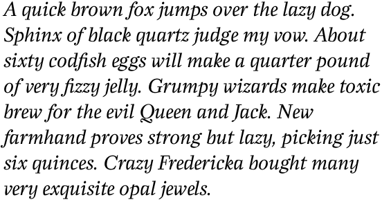 Zocalo Banner Regular Italic OT