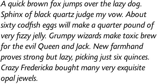 Agilita Pro Italic
