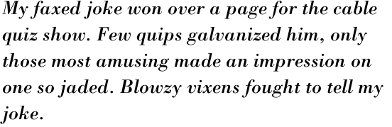 Bodoni Pro Italic