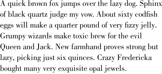 Bodoni Pro Book