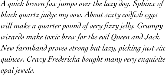 Cochin Pro Italic
