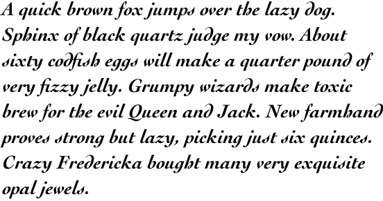 Cochin Pro Bold Italic