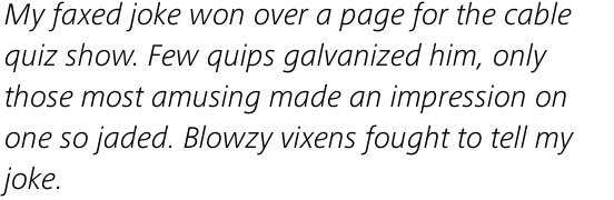 Frutiger Next Pro Light Italic