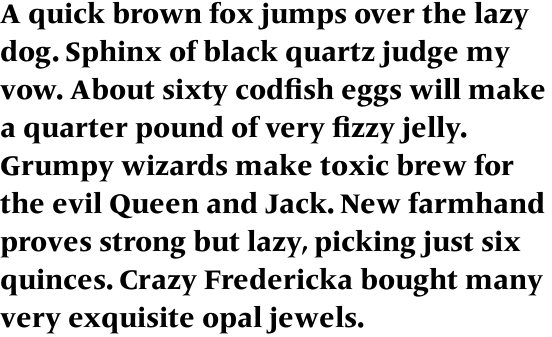 Frutiger Serif Pro Heavy