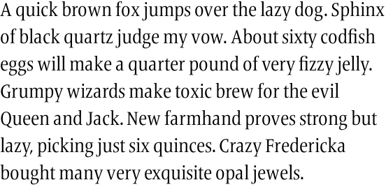 Frutiger Serif Pro Condensed