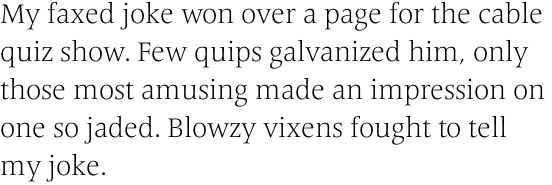 Frutiger Serif Pro Light