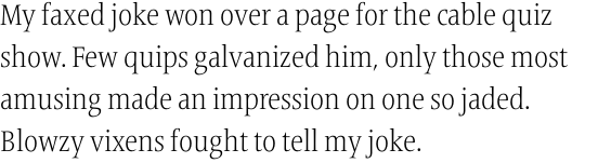 Frutiger Serif Pro Condensed Light