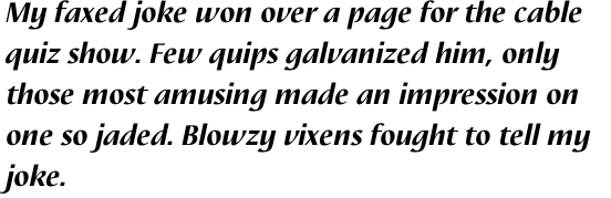 Nautilus Pro Black Italic