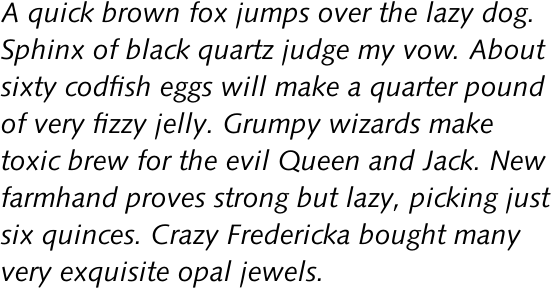 Syntax Pro Italic