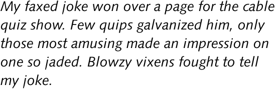 Syntax Pro Italic