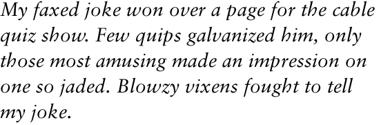 Sabon Pro Italic