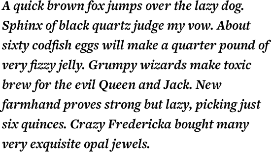 Freight Text Pro Bold Italic OT