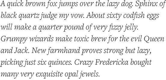 Freight Text Pro Light Italic OT