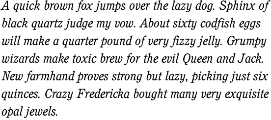 ITC Cushing Book Italic OT