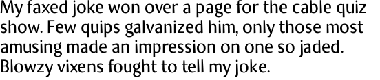 Keule Sans Serif Regular OT