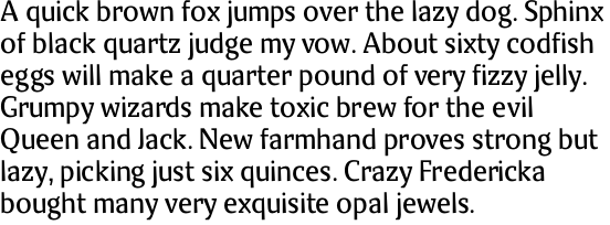 Keule Semi Serif Regular OT