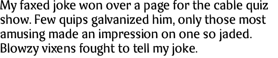 Keule Semi Serif Regular OT